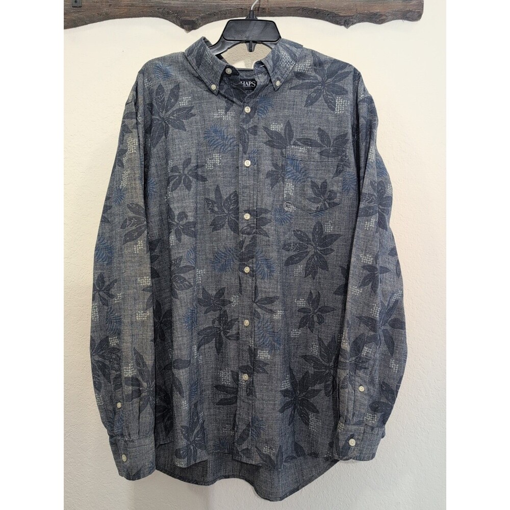 Men's Chaps Button-up Dress Shirt